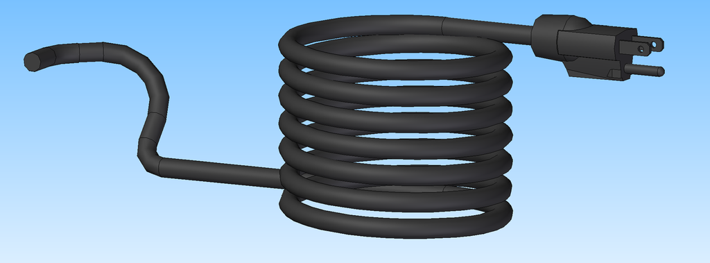 CORDSET 120V 16/3 SJOW 5-15P